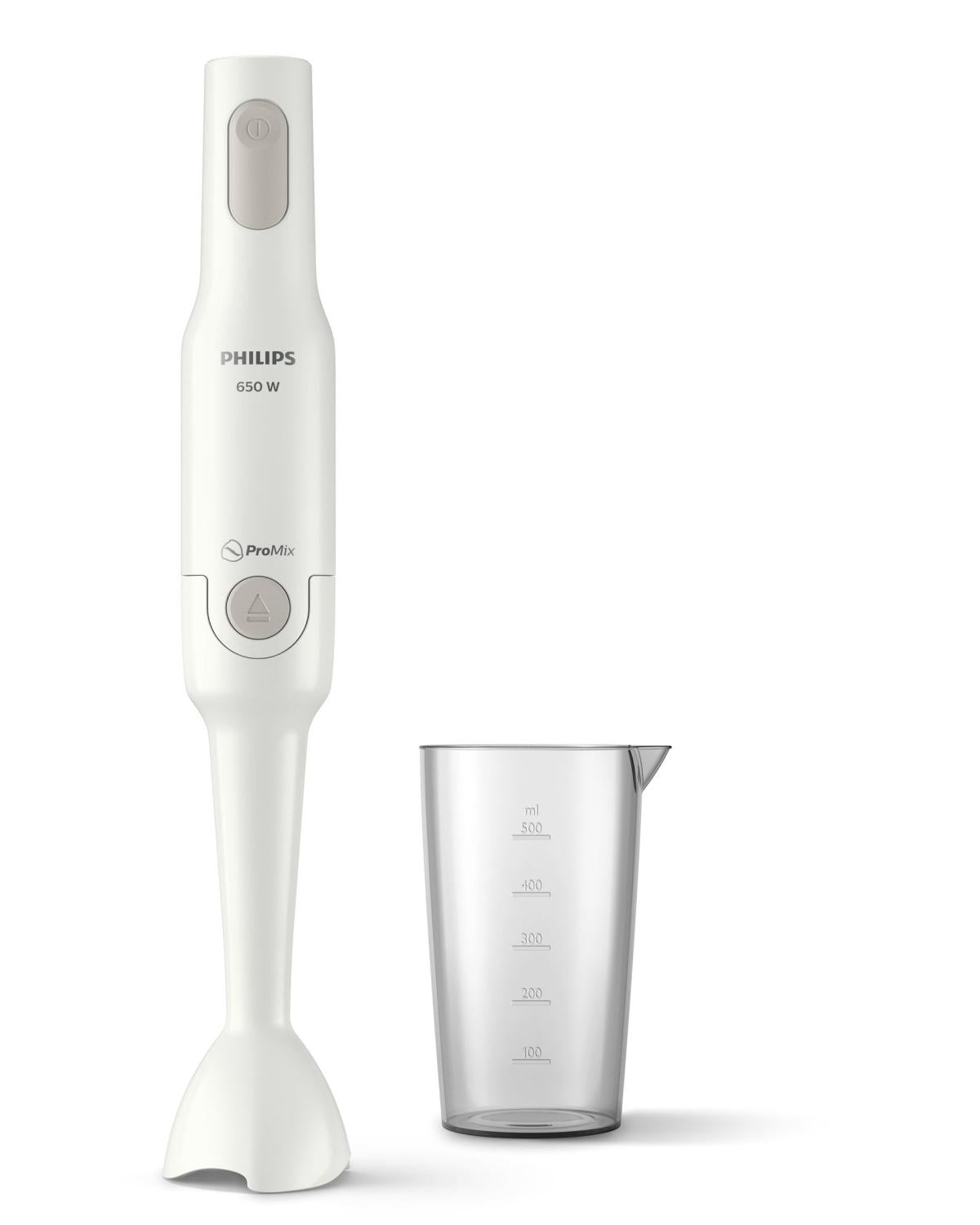 Philips HR2531/00 Daily Collection Frullatore a Immersione ProMix Bianco