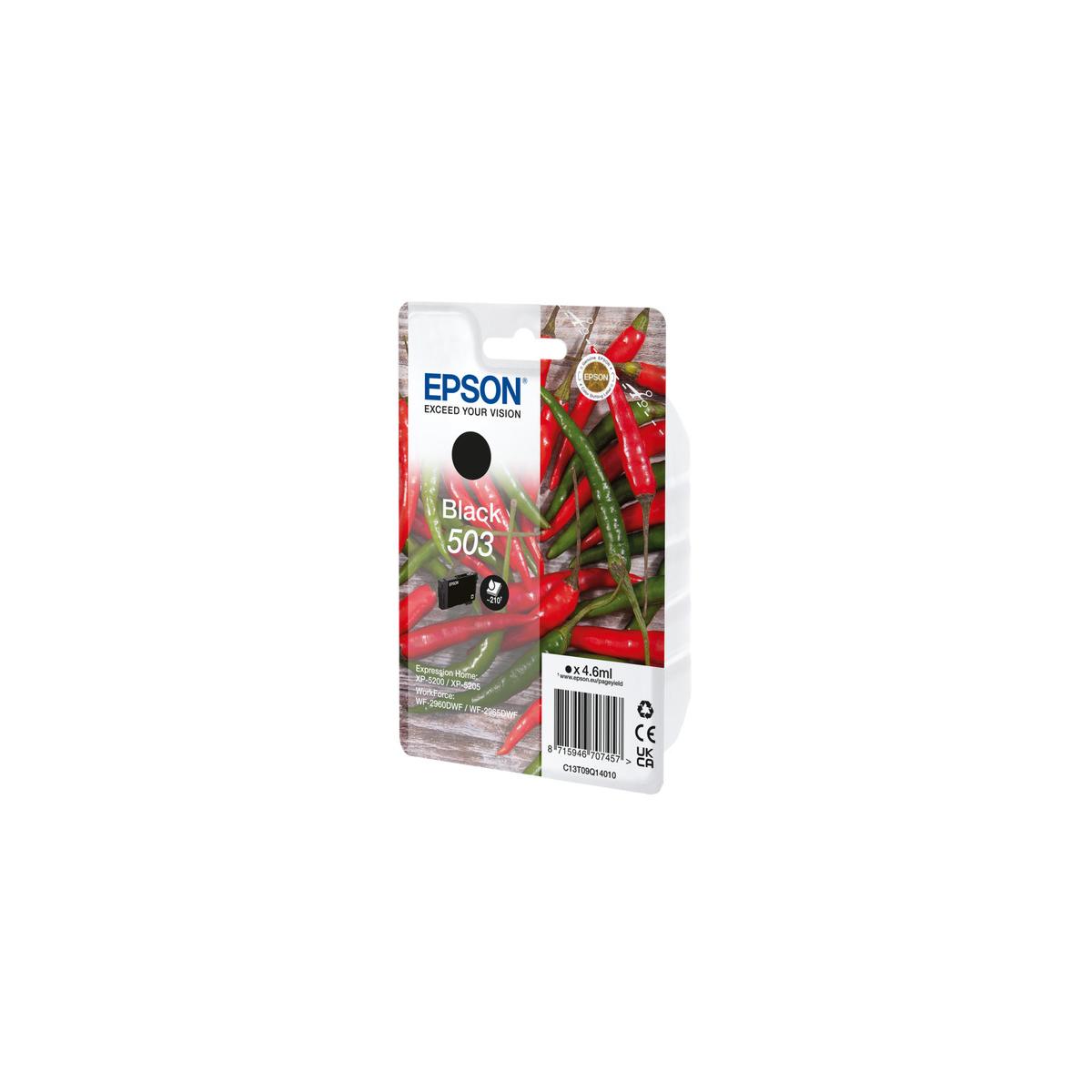 Epson 503 Cartuccia d'Inchiostro 1 pz Originale Resa Standard Nero