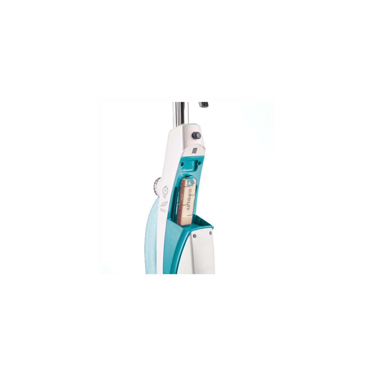 Polti SV450 Double Pulitore a Vapore Verticale 0,3 L Acciaio Turchese Bianco