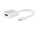 Equip 133452 adattatore grafico USB 4096 x 2160 Pixel Bianco