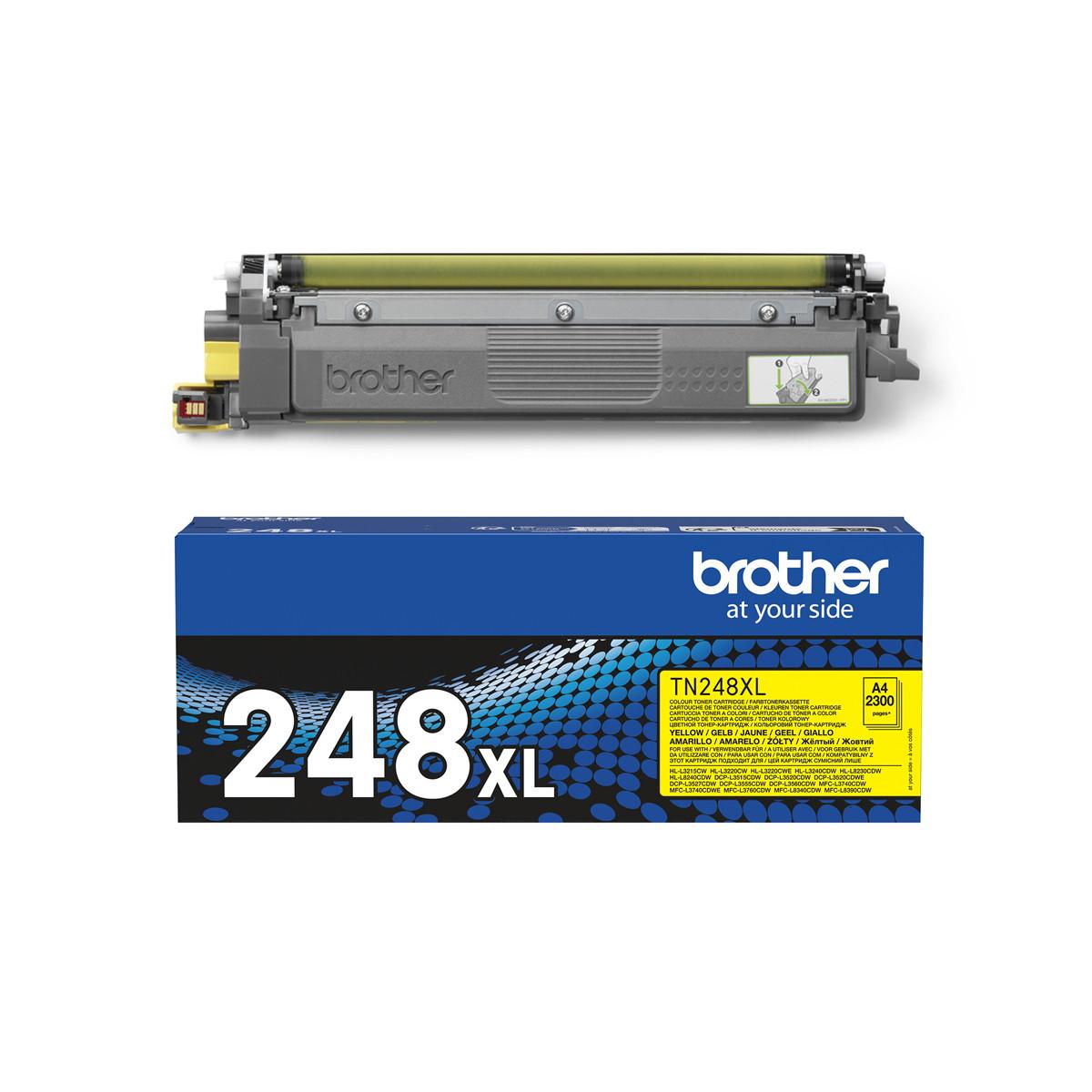 Brother TN-248XLY cartuccia toner 1 pz Originale Giallo