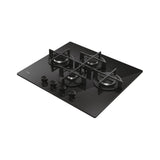 Candy Moderna CVG6DTB Nero Da incasso 59.5 cm Gas 4 Fornelli