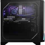 MSI MPG Infinite X3 AI 2NVV7-1032EU Intel Core Ultra 7 270K Plus 32 GB DDR5-SDRAM 1 TB SSD NVIDIA GeForce RTX 5080 Windows 11 Home Desktop PC Nero