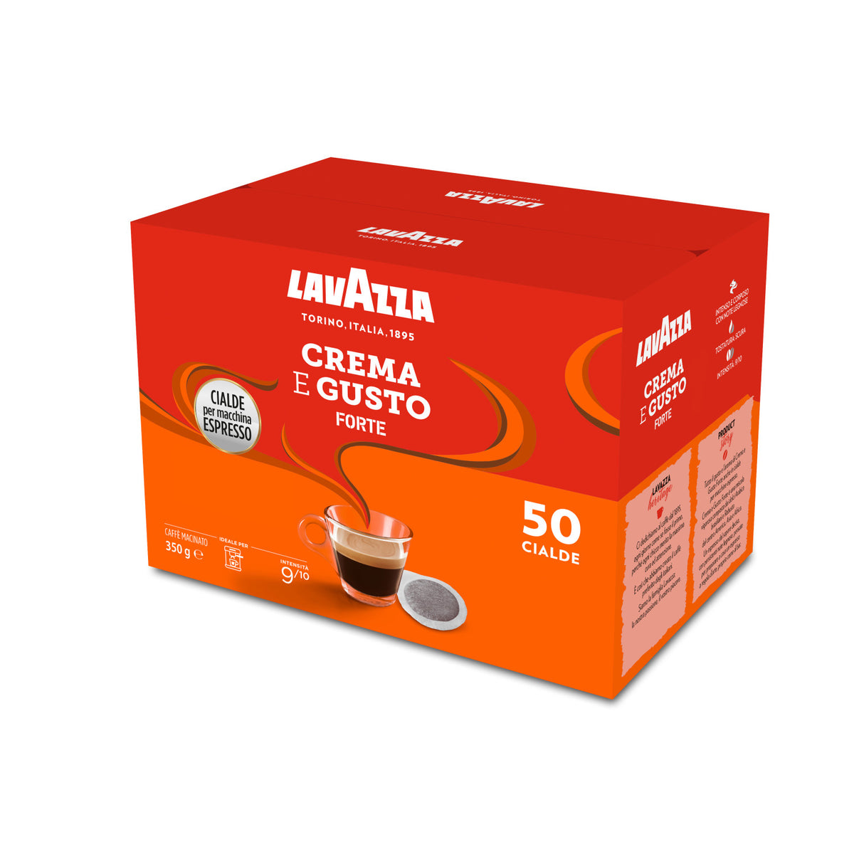 Lavazza Crema e Gusto Forte Confezione da 50 pezzi
