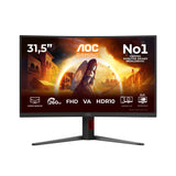 AOC G4 C32G4Z Monitor PC 80 cm (31.5 pollici) 1920 x 1080 Pixel Nero, Rosso