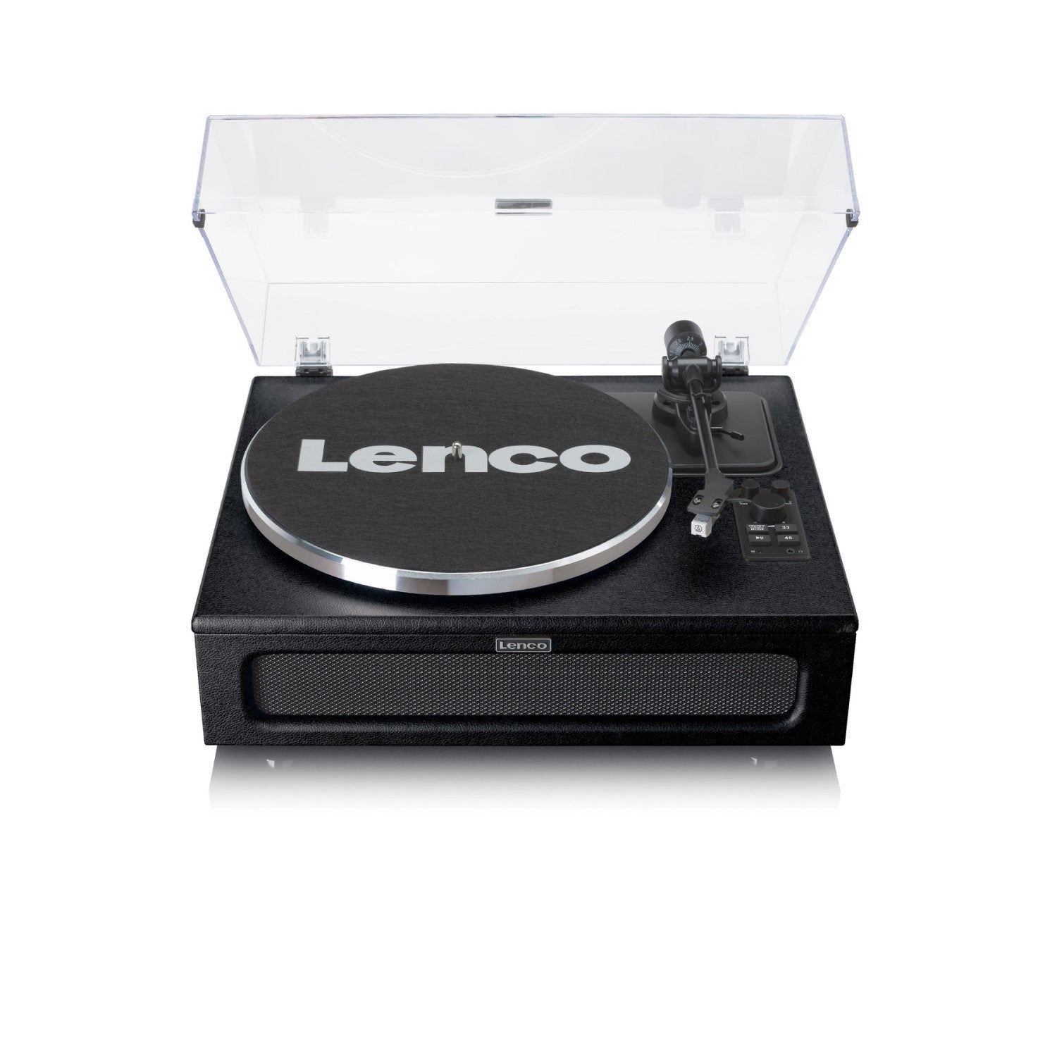 Lenco 8711902069621 LS430BK Piatto Audio Giradischi con Trasmissione a Cinghia Nero