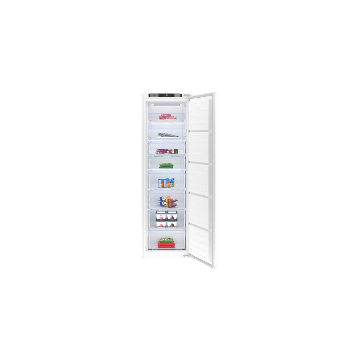 Beko BFNA247E40SN congelatore Congelatore verticale Da incasso 220 L E Bianco