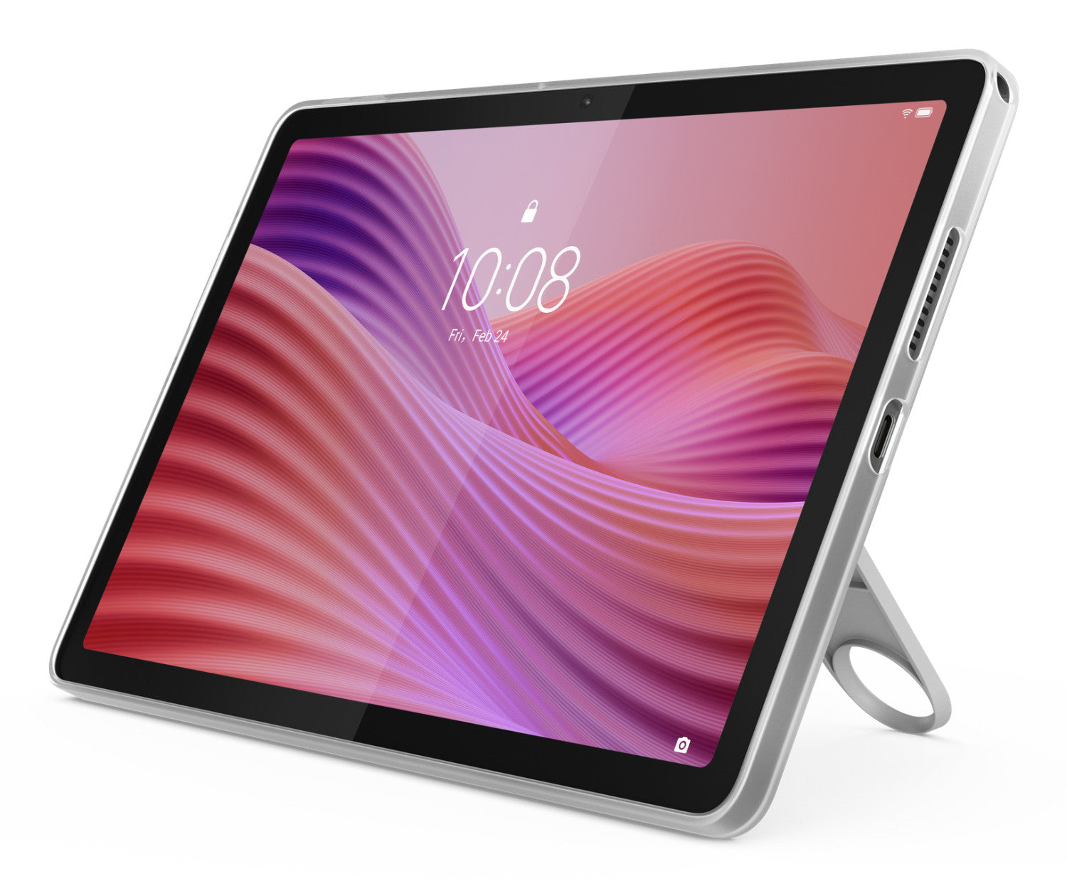 Lenovo Tab - Display 10.1 pollici WUXGA (1920x1200) TFT 400nits 60Hz - CPU MediaTek Helio G85 - RAM 4GB - Memoria 128GB eMMC - Grafica ARM Mali G52 MC2 - Connettività WiFi Slot MicroSD - Android 14 - Clear Case Inclusi
