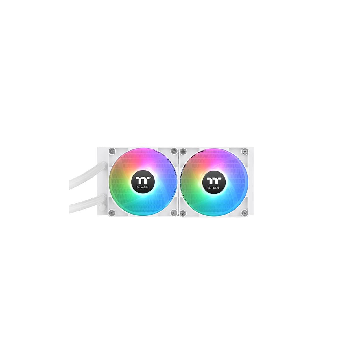 Thermaltake TH240 V2 ARGB Processore Liquid Cooling Kit 24 Cm 1 Pz Bianco