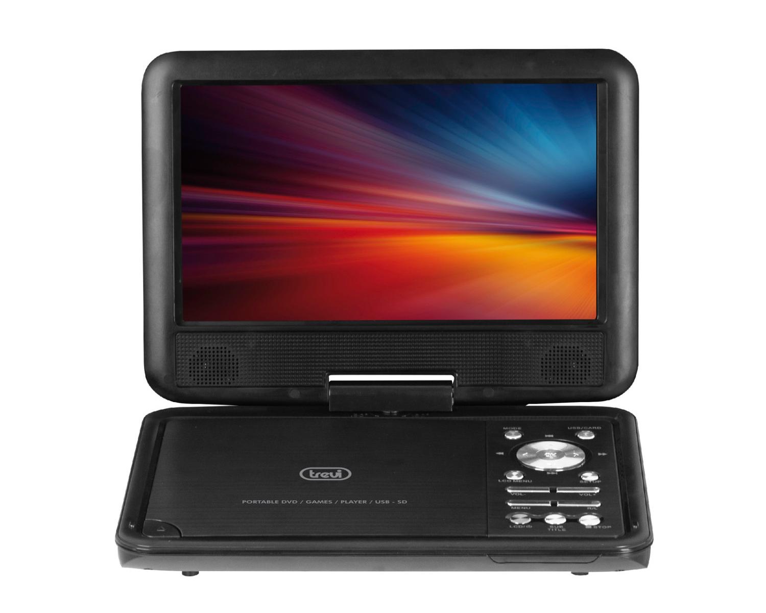 Trevi PDX 1409 S2 Lettore DVD portatile Da tavolo 22.9 cm 9 pollici Nero
