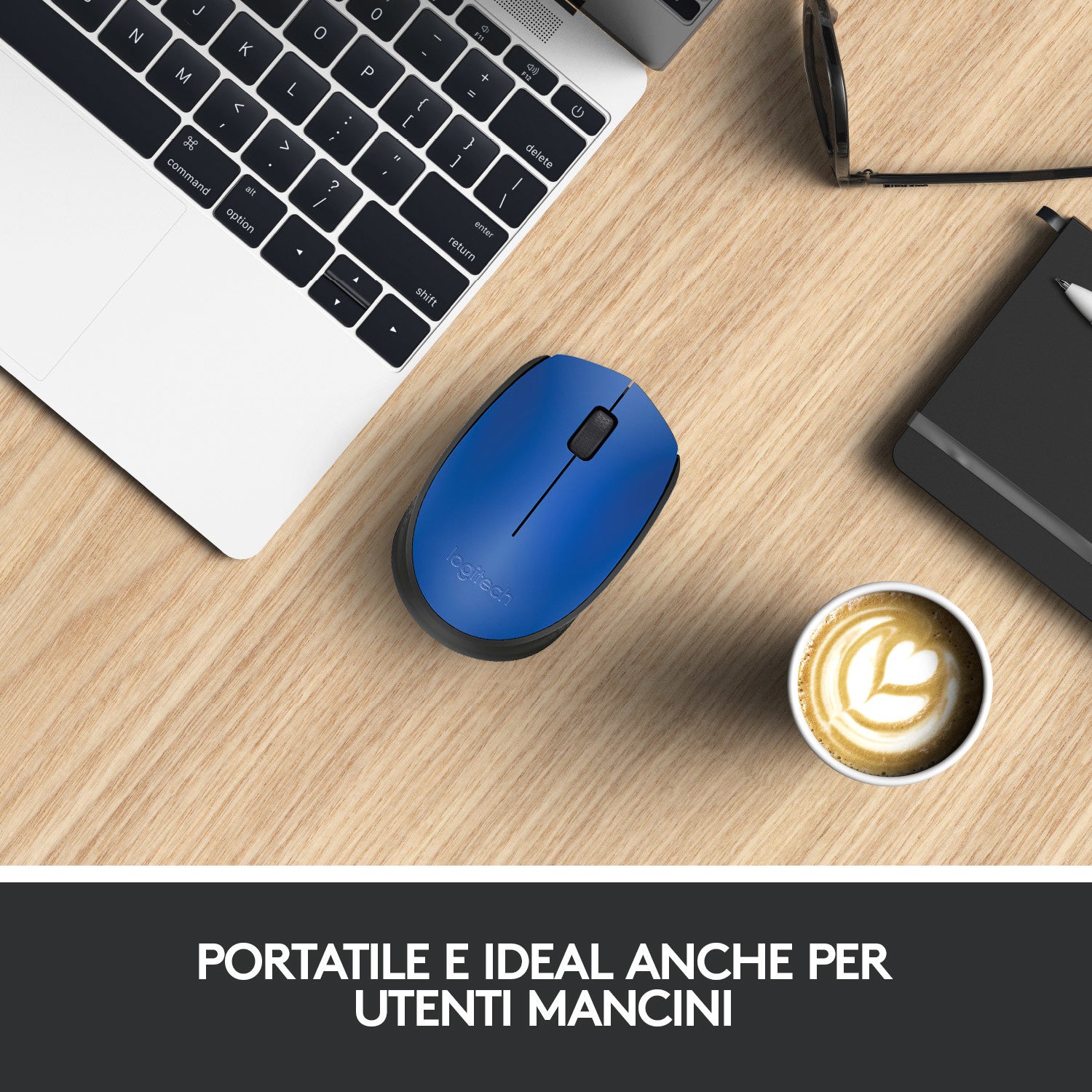 Logitech M171 mouse Ambidestro RF Wireless Ottico 1000 DPI
