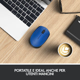 Logitech M171 mouse Ambidestro RF Wireless Ottico 1000 DPI