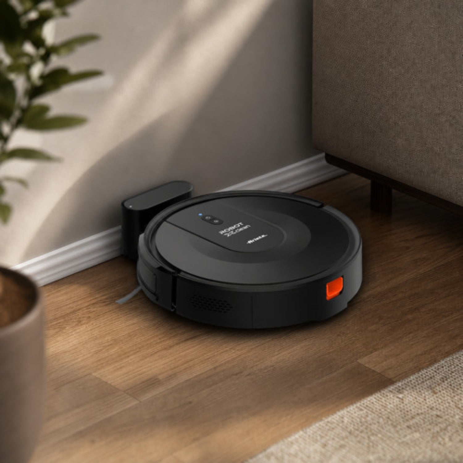 Ariete 2719 Robot Aspirapolvere Lavapavimenti X-Clean 3 in 1, Spazza, aspira e lava, Silenzioso, Wi fi integrato, Mappatura intelligente, navigazione giroscopica, Controllo Smart