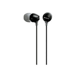 Sony MDREX15LPB Cuffie In-Ear, Auricolari in Silicone, Nero