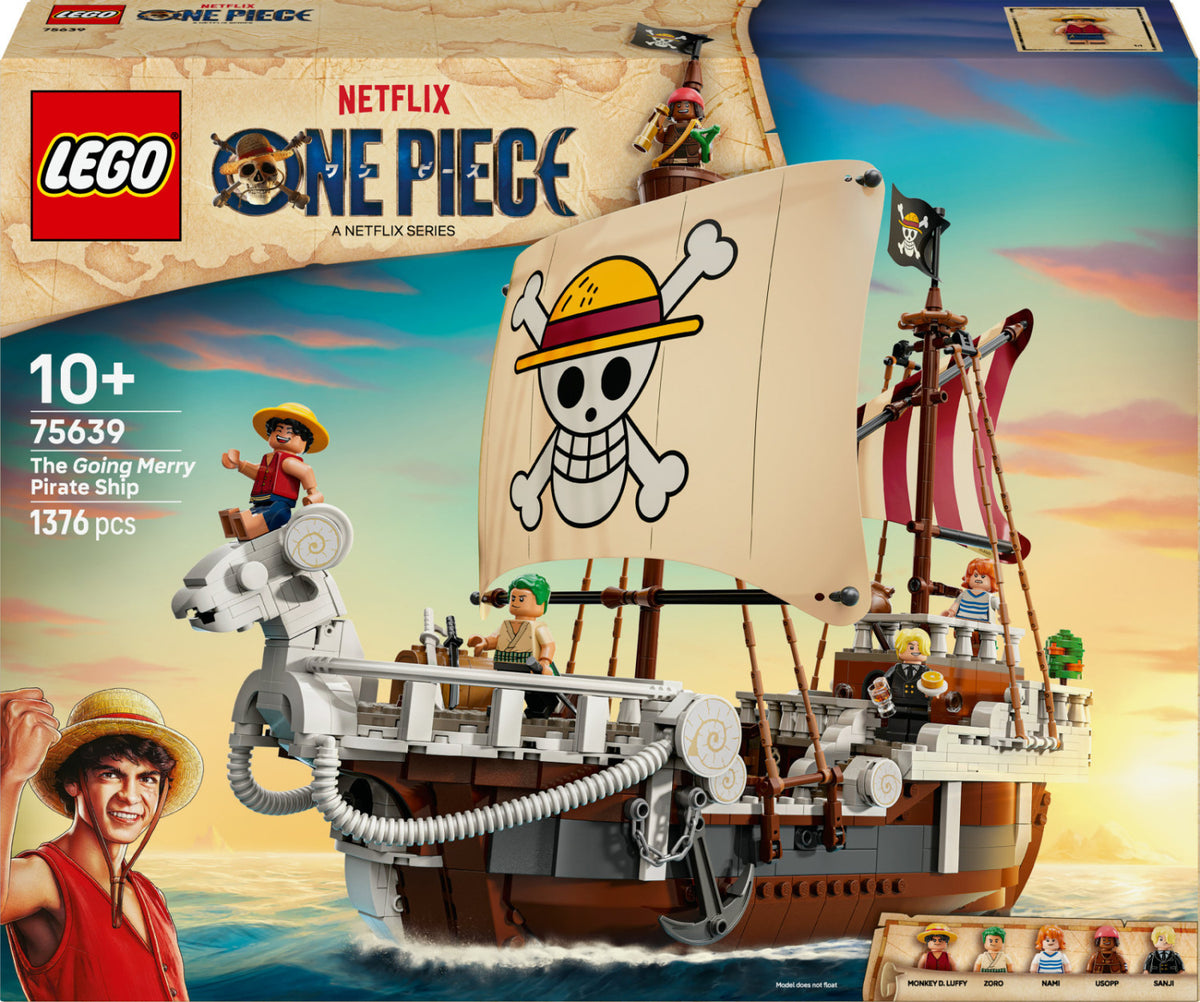 LEGO One Piece 75639 Going Merry Nave Pirata Set Costruzioni 1376 Pezzi 10 Anni