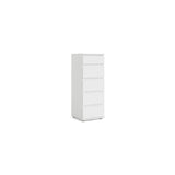 Tvilum Cassettiera Nova 5 Cassetti Bianco 40,2x40x106,6 Cm