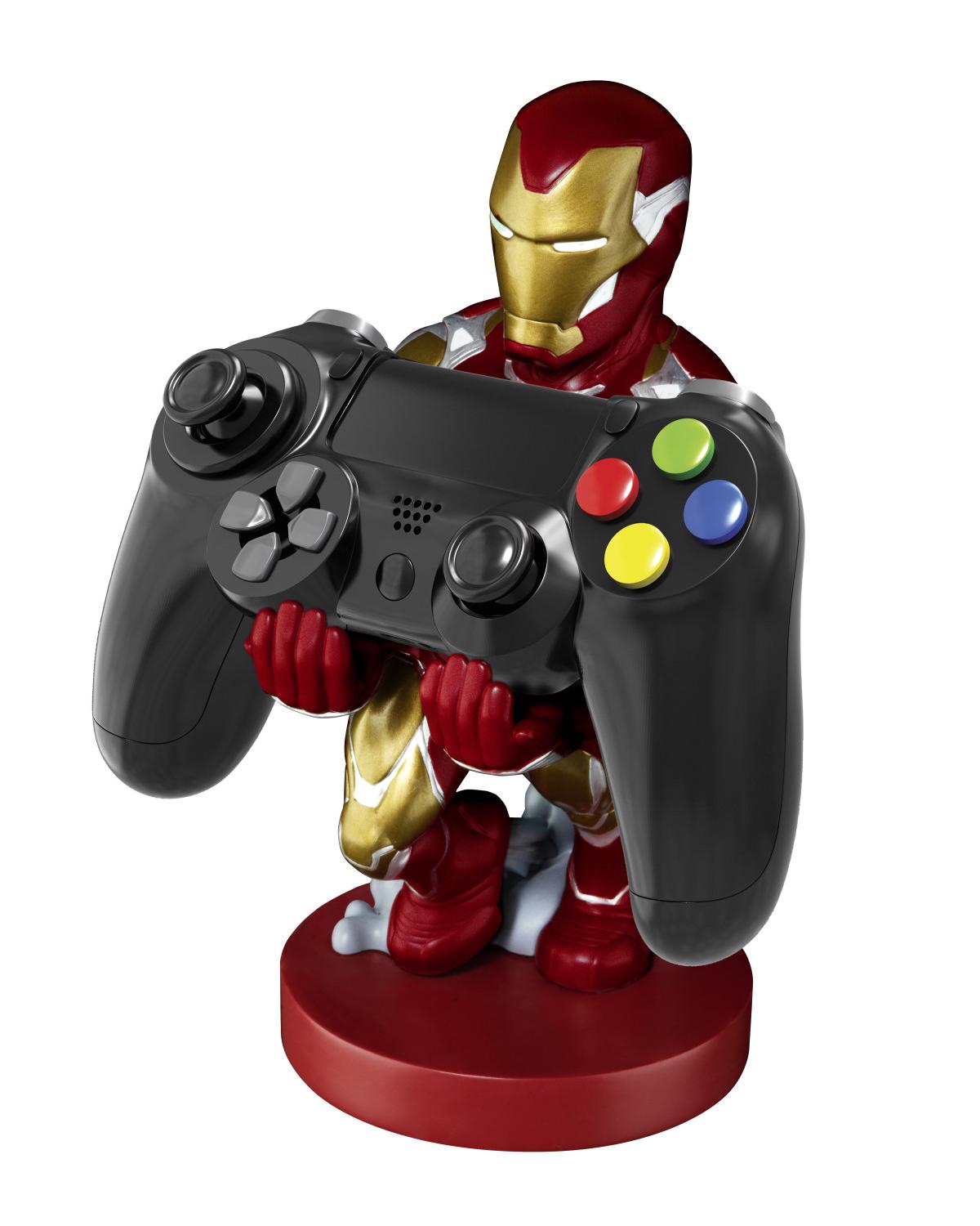 Exquisite Gaming Cable Guys Iron Man Supporto passivo Controller per videogiochi, Telefono cellulare/smartphone Oro, Rosso, Argento