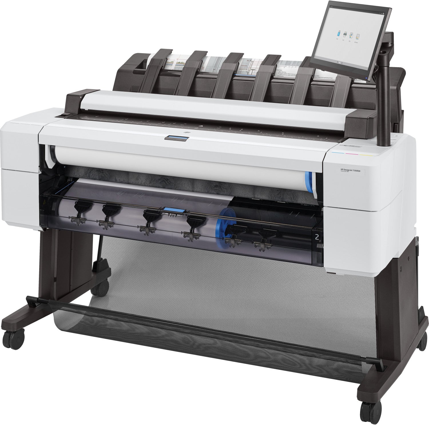 HP 3XB78A Stampante T2600 Grandi Formati Getto d'Inchiostro a Colori 2400x1200 DPI A0 841x1189 mm LAN Bianco Nero