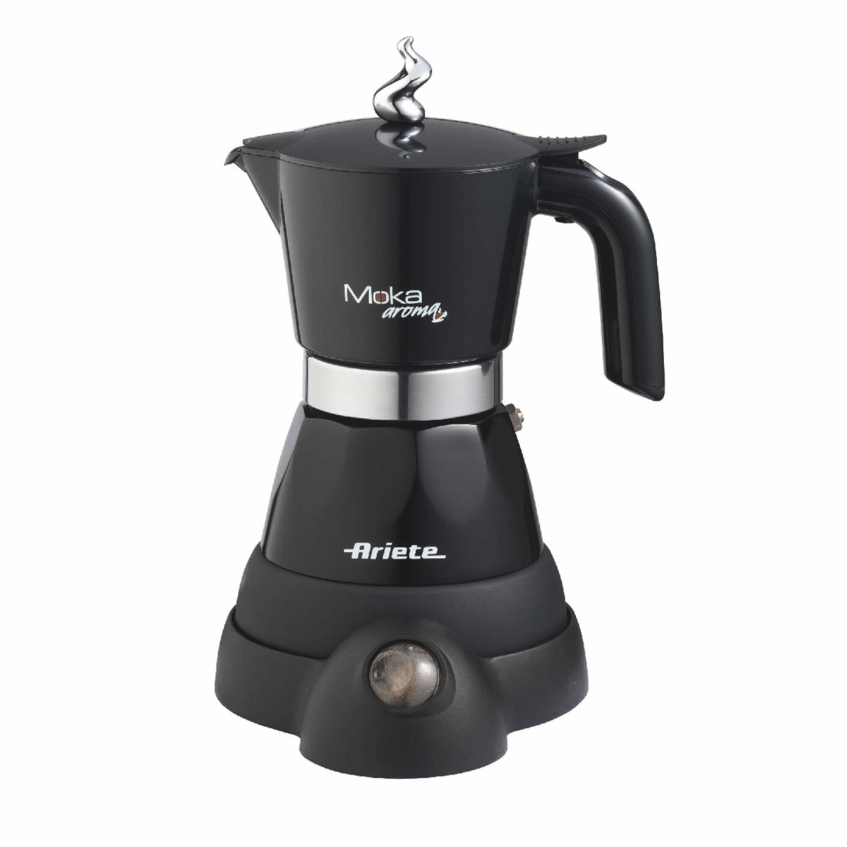 Ariete 1358 Moka Aroma Elettrica 400W Caffettiera Nero