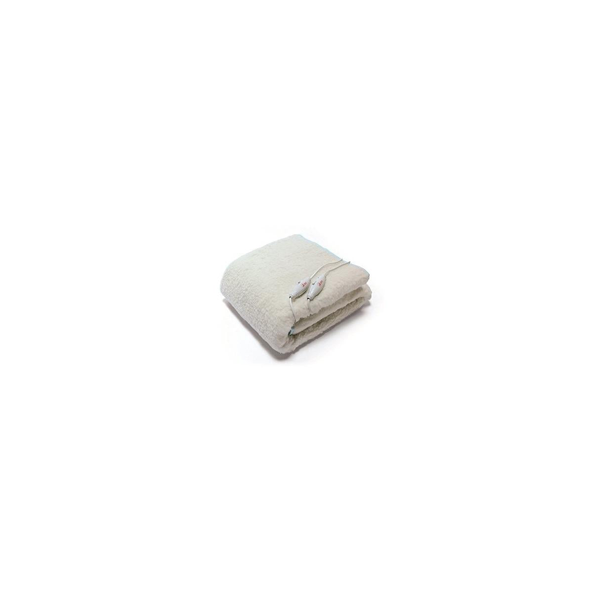 Ardes FC-0422 Riscaldaletto elettrico 120W Lana Bianco Coperta Matrimoniale