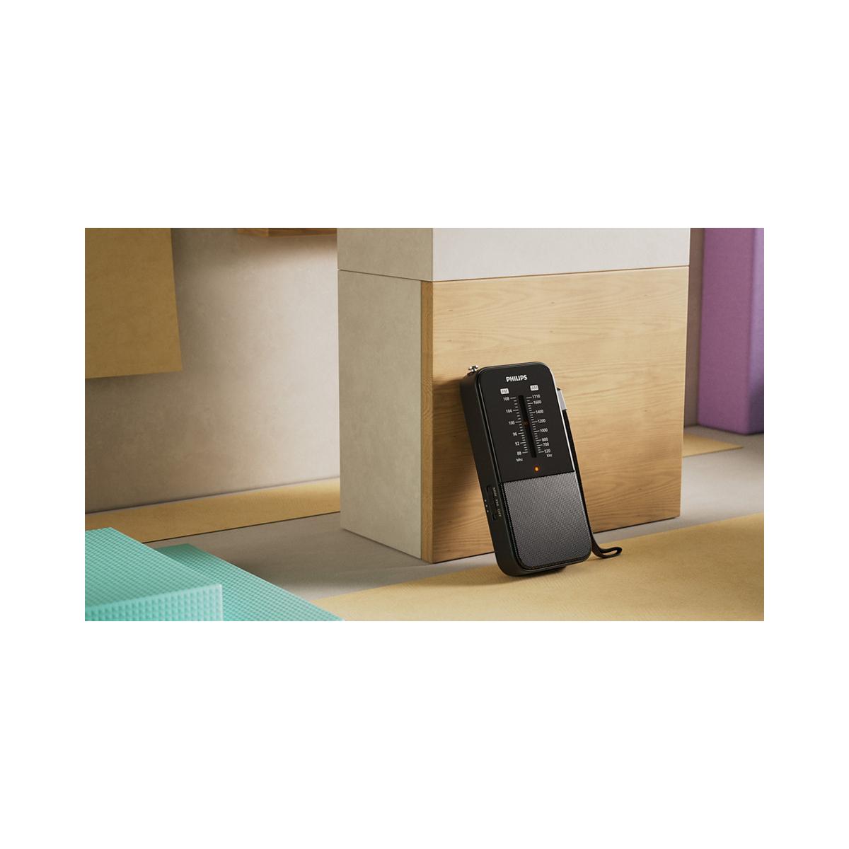 Philips TAR1509/00 radio Portatile Analogico Nero