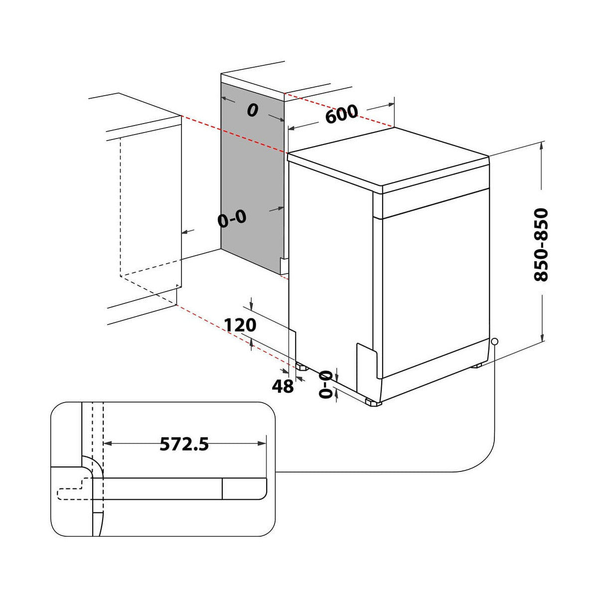 Hotpoint Ariston Lavastoviglie a libera installazione HA2FFC14BX