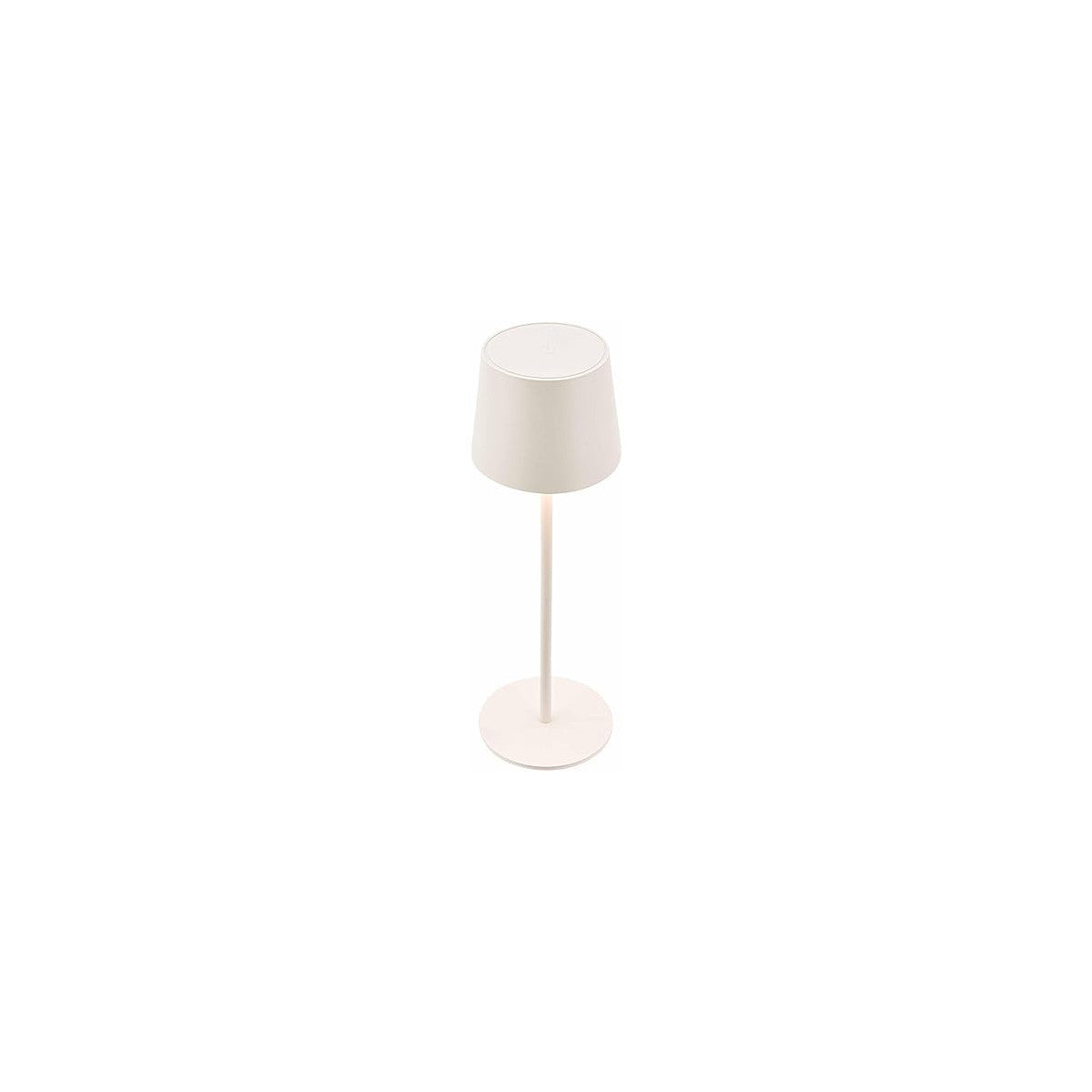 New Majestic Lampada da Tavolo Gemma 120457 LED 4W 500 Lumen CCT con Batteria Ricaricabile IP54 Avorio