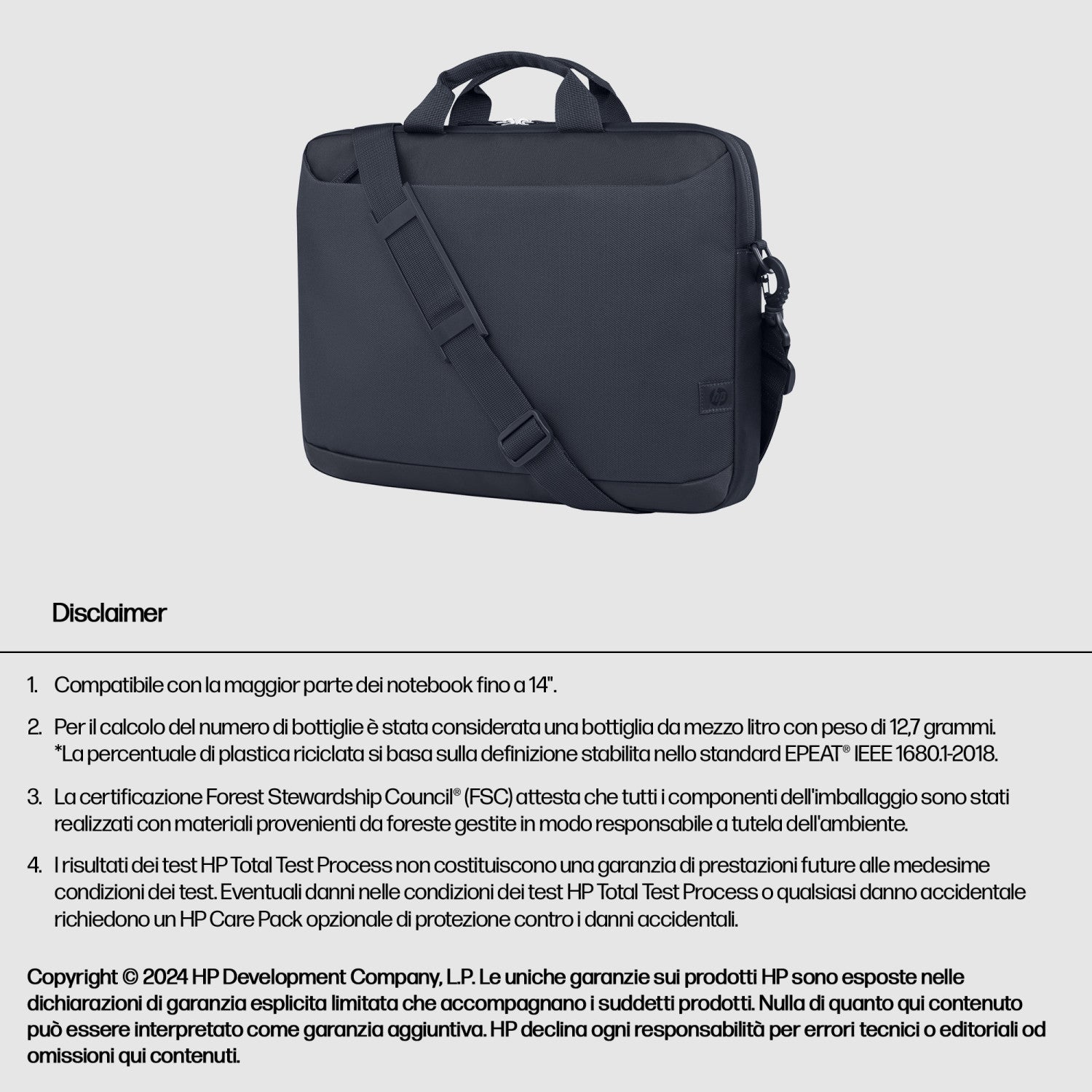 HP Valigetta per notebook da 14 pollici Everyday