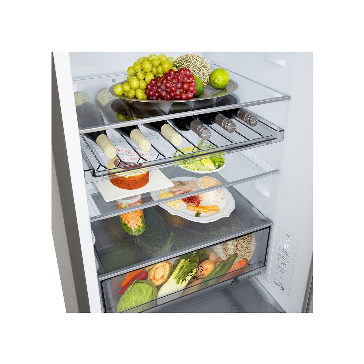 LG GBBS312BPY frigorifero con congelatore Libera installazione 333 L Grigio