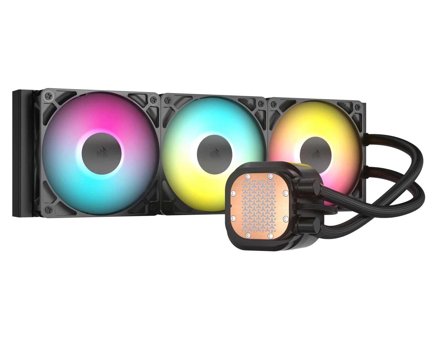 Corsair NAUTILUS 360 RS ARGB Processore Raffreddatore d'aria Nero