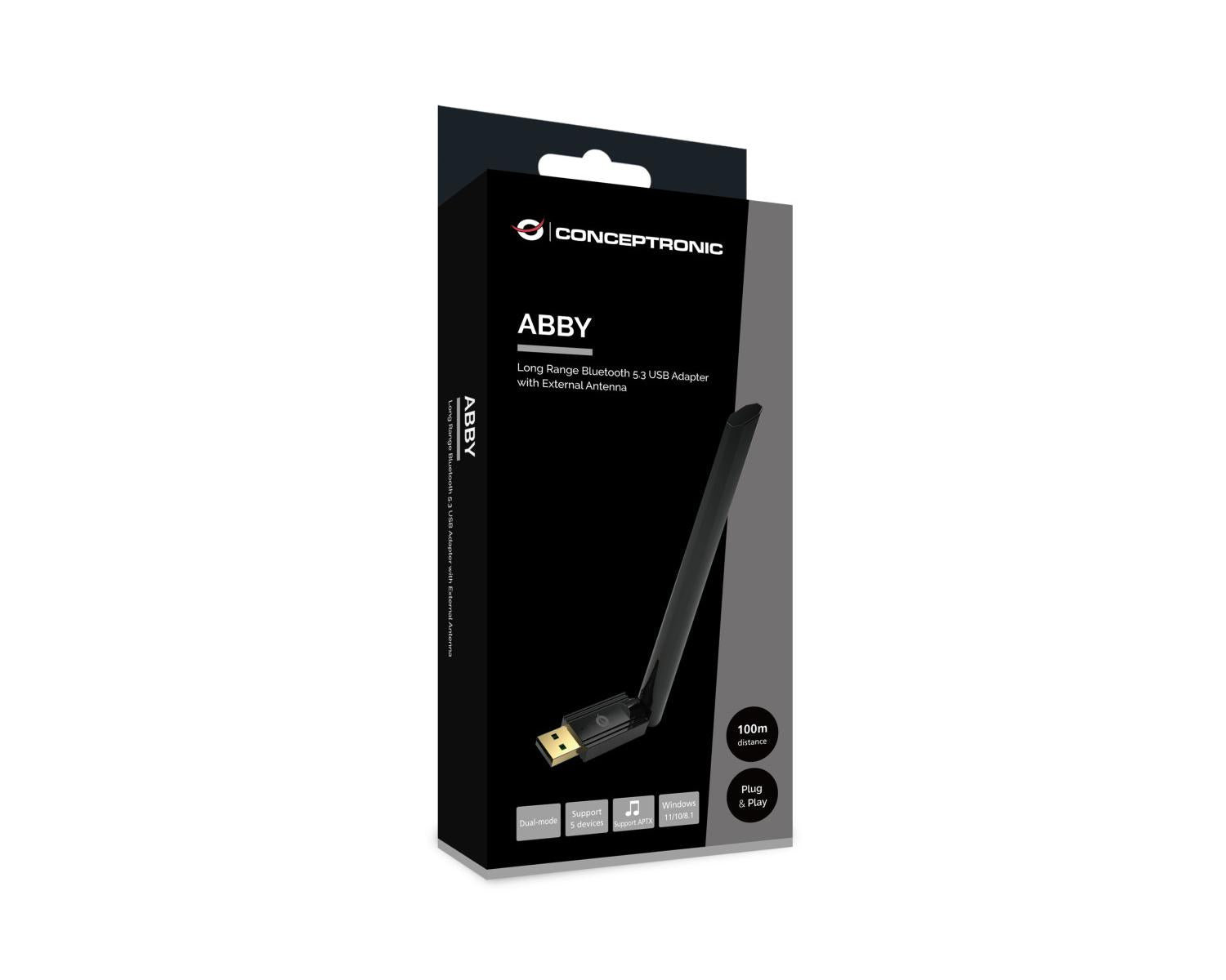 Conceptronic ABBY17B scheda di rete e adattatore Interno Bluetooth 3 Mbit/s