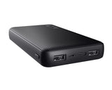Trust 24677 Power Bank Primo Ultra Thin Batteria Portatile 15000 mAh Nero