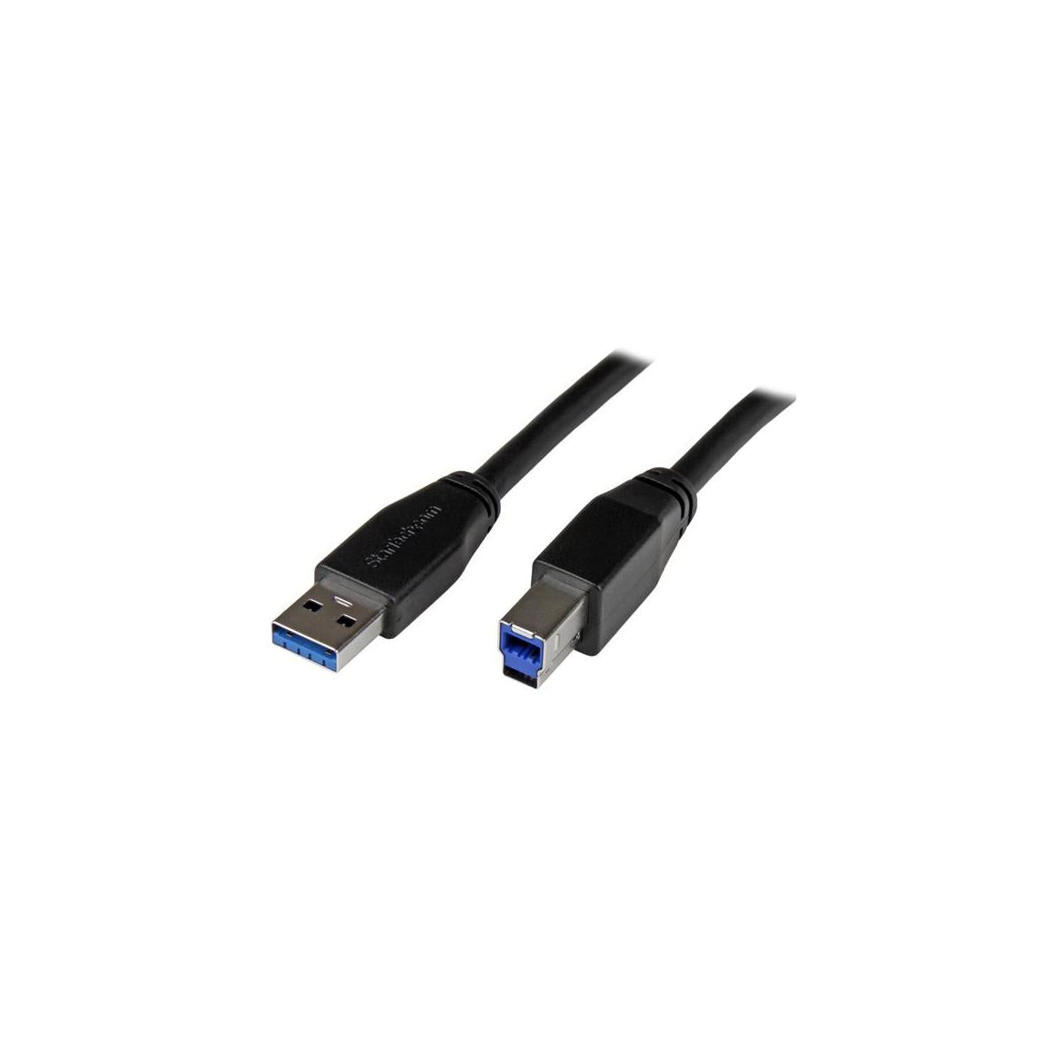 StarTech.com Cavo USB 3.0 attivo USB-A a USB-B - USB 3.1 Gen 1 (5 Gbps) da 5m