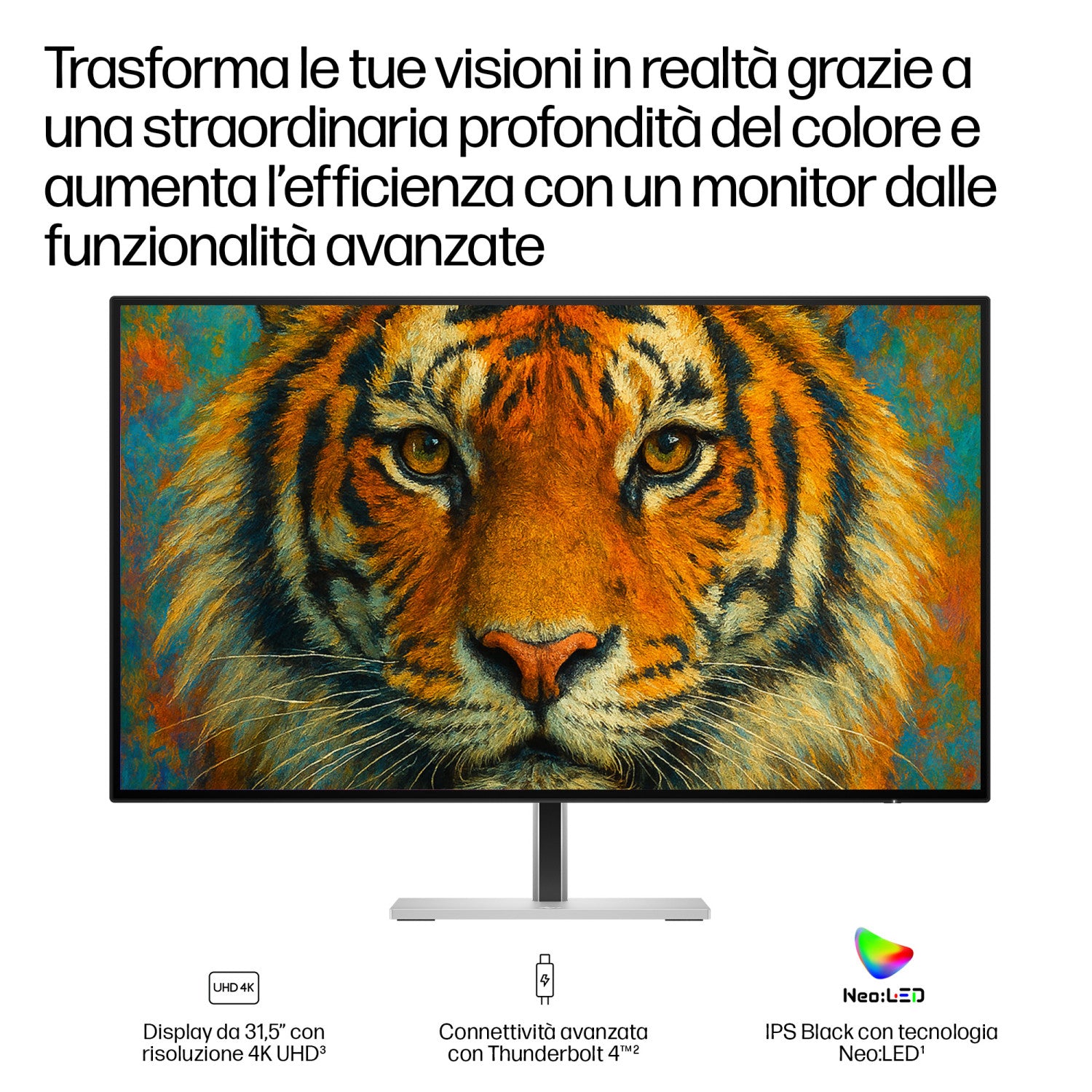 HP Series 7 Pro Docking Monitor serie 7 Pro 31,5 pollici 4K Thunderbolt 4 732xk