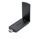 StarTech.com Chiavetta Wi-Fi 6E USB/Dongle per PC Desktop/Laptop, NIC wireless con antenna pieghevole, adattatore WiFi con supporto 802.11 b/g/n/ac/ax, compatibile con reti a 2,4/5/6 GHz