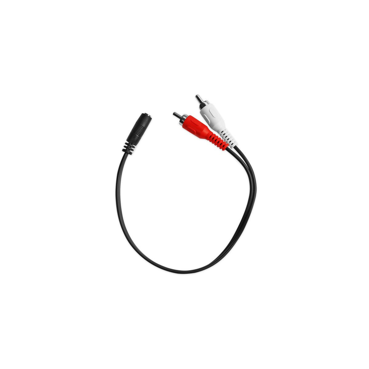 Ekon ECAJACK2RCA03FM cavo audio 0,3 m 3.5mm 2 x RCA Nero