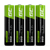 Green Cell GR03 batteria per uso domestico Batteria ricaricabile Mini Stilo AAA Nichel-Metallo Idruro (NiMH)