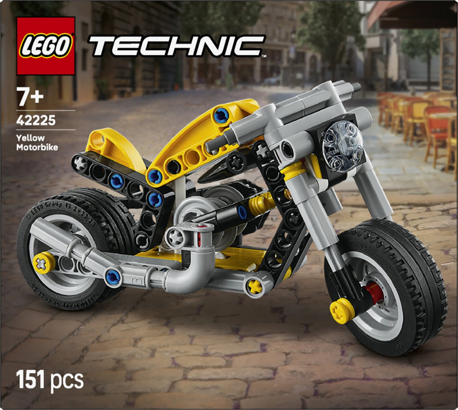 LEGO Technic Moto Gialla 42225