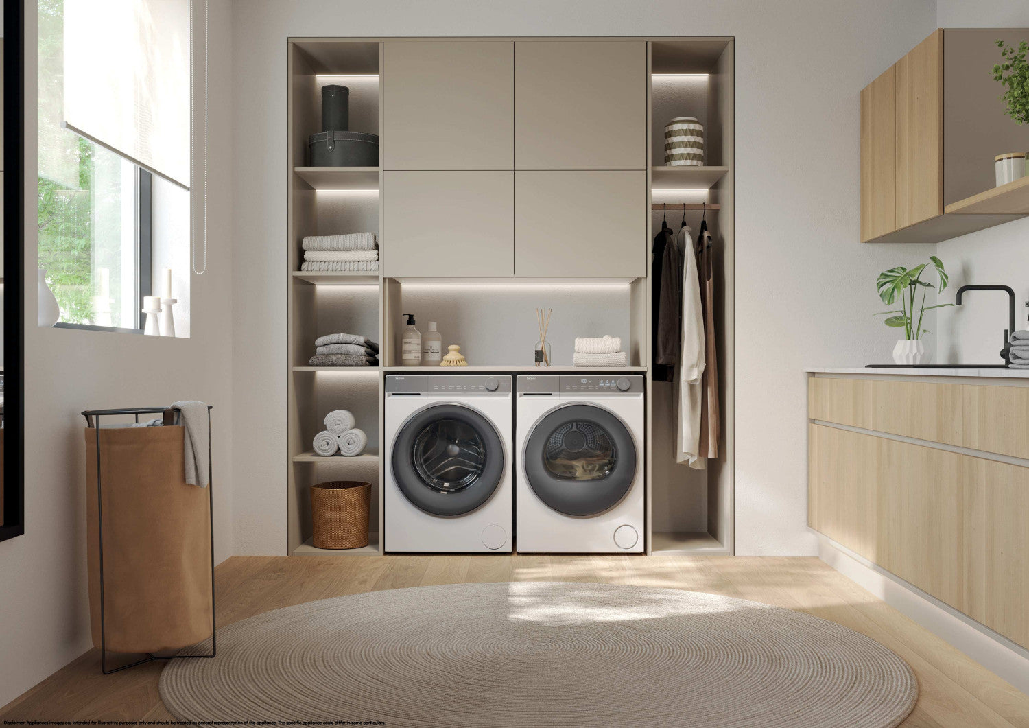 Haier HD100-C367U1 asciugatrice Libera installazione Caricamento frontale 10 kg Bianco