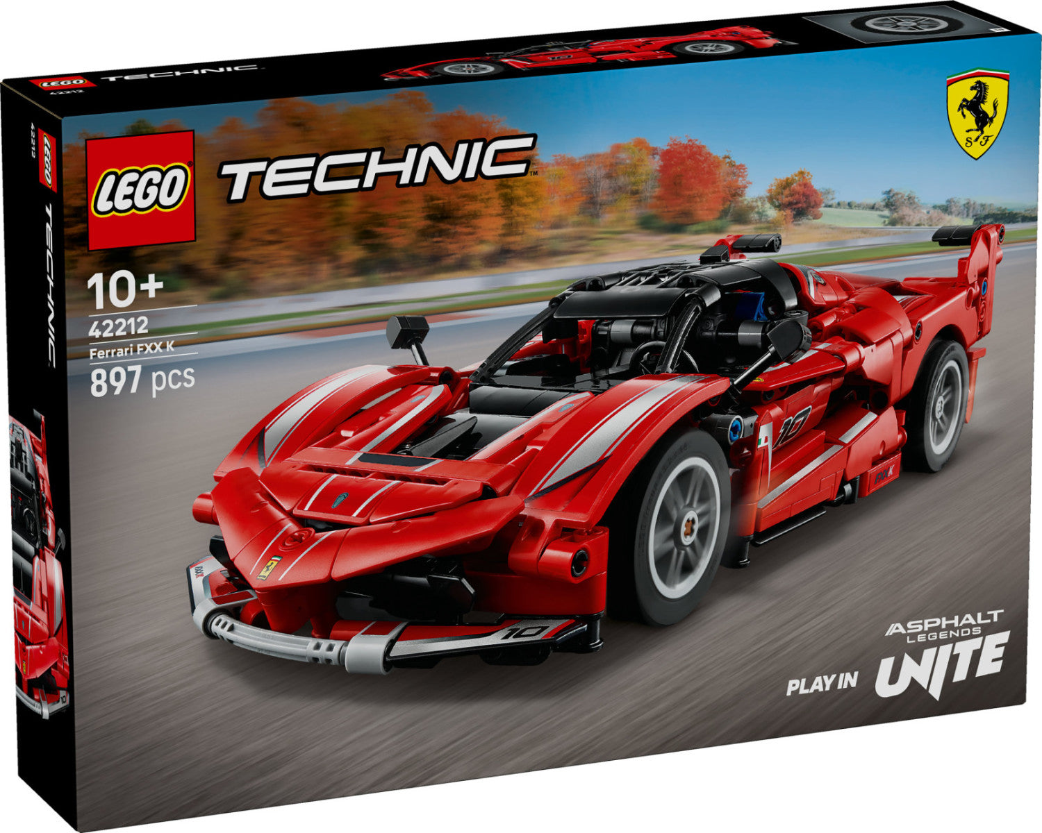 LEGO Technic Ferrari FXX K 42212 Set da Costruzione 897 Pezzi per Bambini 10