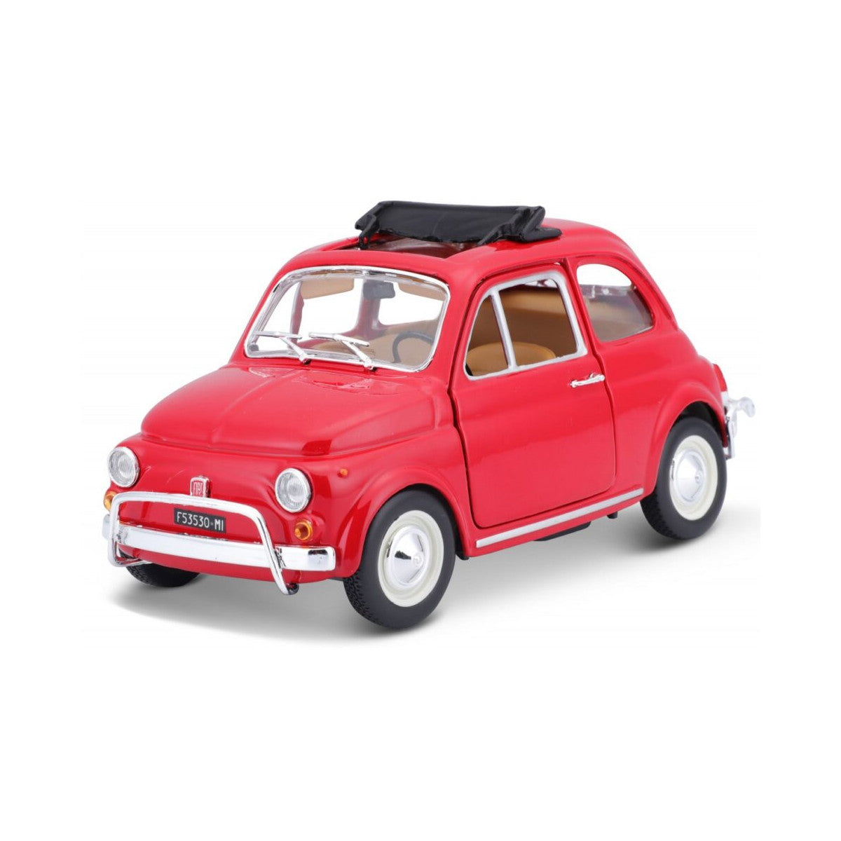 BBURAGO Fiat 500l 1968 Modello city car Preassemblato 1:24