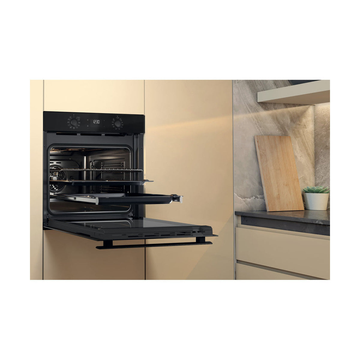 Whirlpool OMR58HU1B Forno Multifunzione Inox 12 Funzioni Cook3 classe A 71Lt