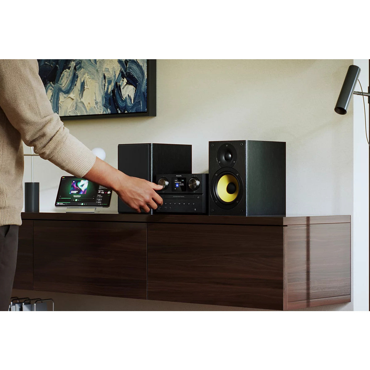 Philips TAM8905M2/10 set audio da casa Microsistema audio per la casa 100 W Nero