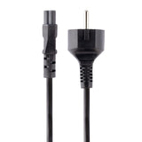StarTech.com Cavo di Alimentazione CA da 3m, da Spina Schuko a C5 2.5A-250V, 18AWG, Cavo Elettrico di Ricambio per Alimentatori di Notebook, Monitor e Stampanti, Cavo di Alimentazione a Trifoglio