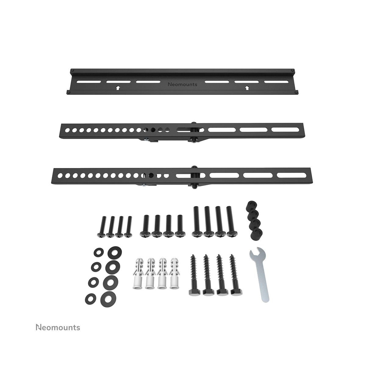 Neomounts WL30-350BL14 supporto da tavolo per Tv a schermo piatto 165,1 cm (65") Nero