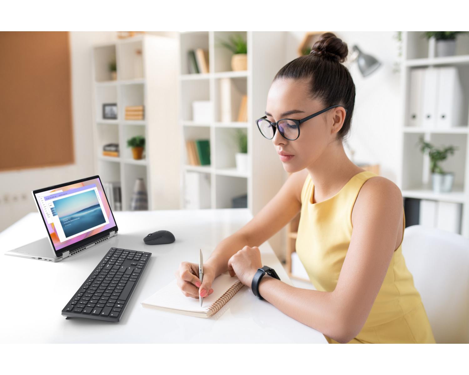 DELL KB500 tastiera RF Wireless QWERTY US International Nero