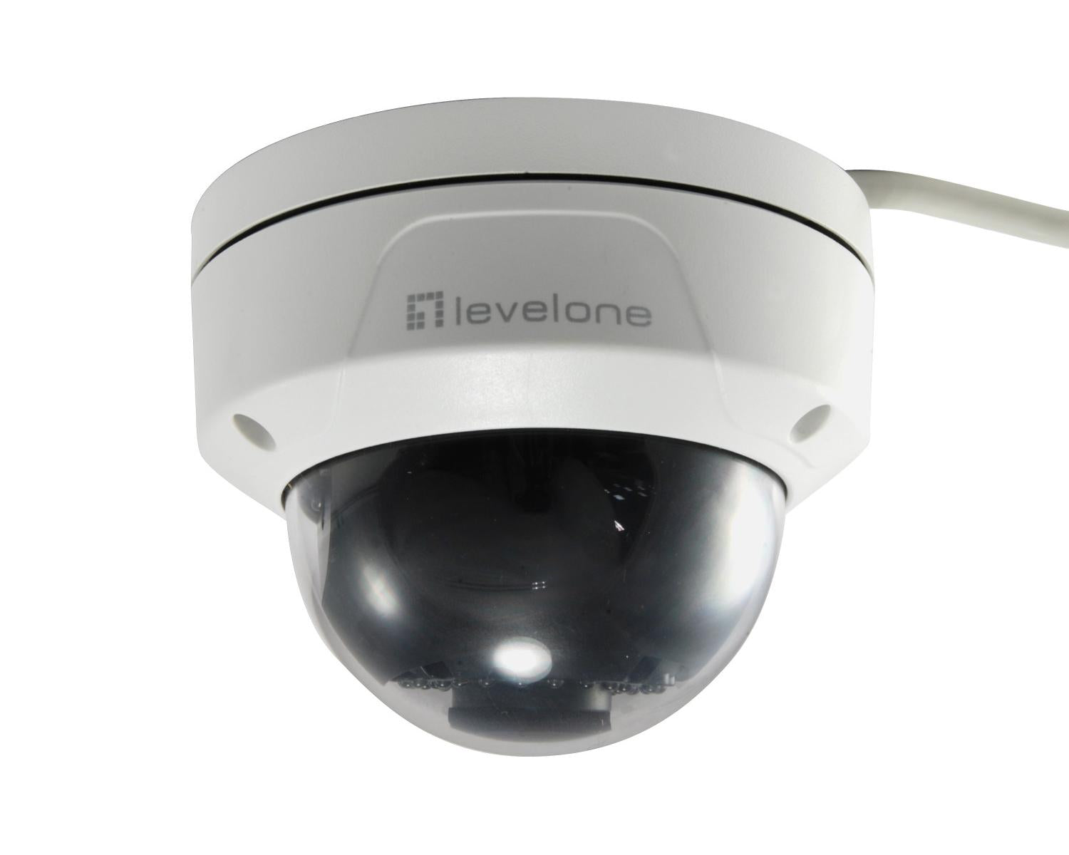 LevelOne FCS-3402 Cupola Telecamera di sicurezza IP Interno e esterno 1920 x 1080 Pixel Soffitto muro