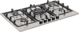 Bertazzoni La Germania P905CLAGXV piano cottura Acciaio inox Da incasso 90 cm Gas 5 Fornelli