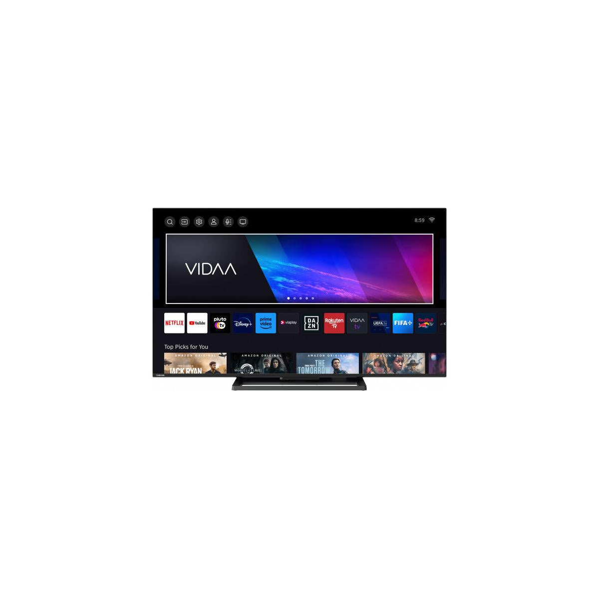 Toshiba UV33 Series 165,1 cm (65") 4K Ultra HD Smart TV Nero 300 cd/m²