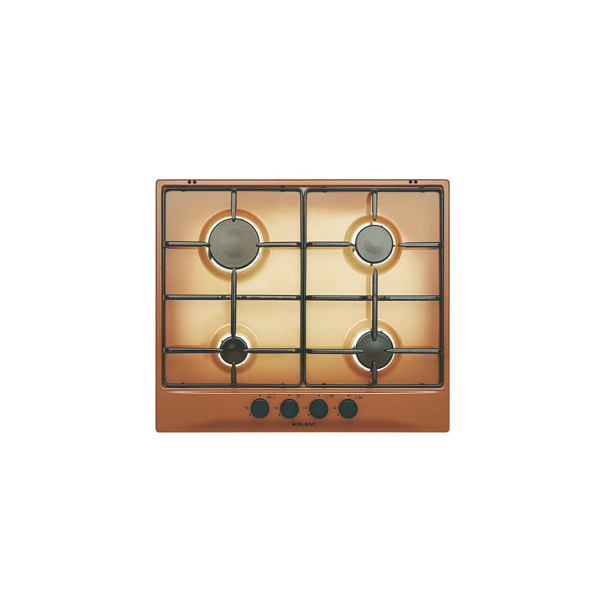 Glem Gas GT64TF piano cottura Marrone Da incasso 60 cm 4 Fornelli